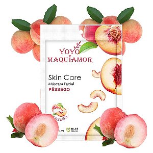 Yoyo Maquiamor - Mascara Facial de Pessego  YYM121223