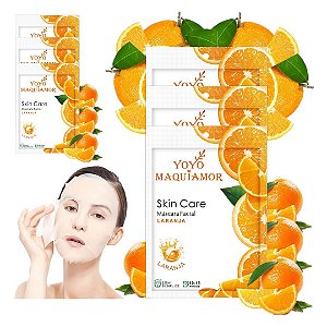 Yoyo Maquiamor - Mascara Facial de Laranja  YYM121217 - 10 Und