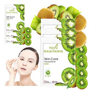 Yoyo Maquiamor - Mascara Facial de Kiwi YYM121218 - 10 Und