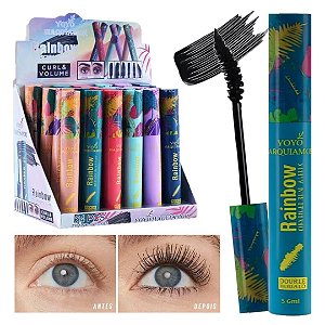 Yoyo Maquiamor - Mascara de Cilios Rainbow YYC0045 - 24 Und