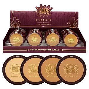 Super Poderes - Po Compacto Cores Claras SP0010ESF - 24 Und
