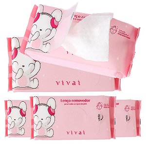 Vivai - Lenço Removedor Calmante Camomila e Aloe Vera 5071