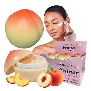 Yoyo Maquiamor - Pessego Primer Facial YYC0023A - 12 Und