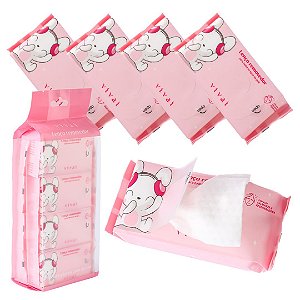 Vivai - Lenço Removedor Calmante Camomila e Aloe 5071 - 8 Un