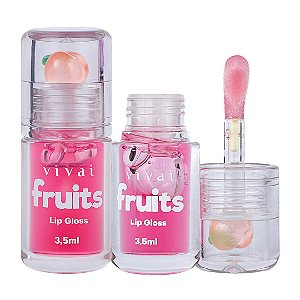 Vivai - Lip Gloss Fruits Pessego 3326 - Cor 03