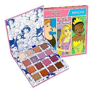 Fenzza - Paleta de Sombras Princesa Cartonada Rosa DIS130