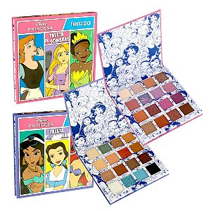 Fenzza - Paleta de Sombras Princesa Cartonada DIS130 - 06 Und