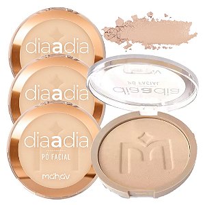 Mahav - Pó Facial Compacto Vegano Dia a Dia Cor 01 - 06 Und