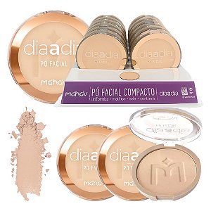 Mahav - Pó Facial Compacto Vegano Dia a Dia Cor 01 - 12 Und