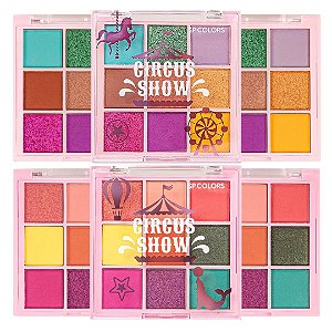 SP Colors - Paleta de Sombras Circus Show SP386 - 06 Und