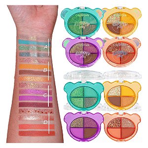 City Girls - Paleta de sombras Gummy Jelly - 04 Und