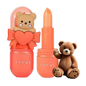 Vivai - Lip Balm Teddy Laço Fofo 3331 - Cor 05