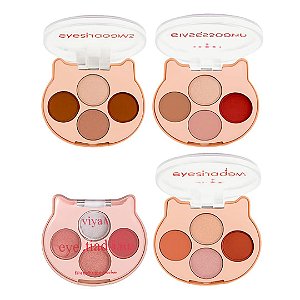 Vivai - Estojo de Sombras Gatinho 4126 - 04 Und