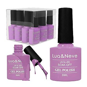 Lua e Neve - Esmalte Gel Polish Soak Off COR 08 - 12 Und
