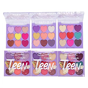 Jasmyne - Paleta de Sombras Pica Pau Amarelo JSJ12036 - 03 Und