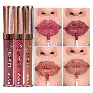SP Colors - Batom Liquido Nudes Elegance Lips SP394 - 04 Und