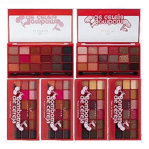 Jasmyne - Paleta de Sombra Bombom Cereja JS06117 - 6 Und