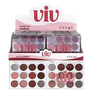 Vivai - Estojo de Sombras Cremosas 4118 - 24 Und