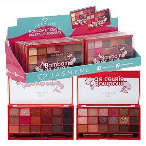 Jasmyne - Paleta de Sombra Bombom Cereja JS06117 - 12 Und