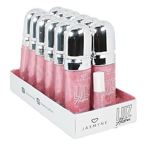Jasmyne - Brilho Labial Coral Luz Hidra J0116C06 - 12 Und