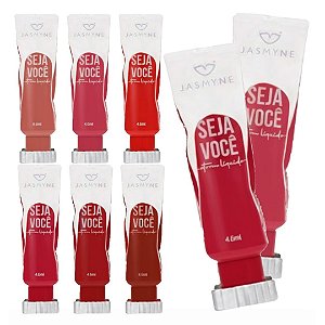 Jasmyne - Batom Liquido Seja Voce  JS17009B - 06 Und