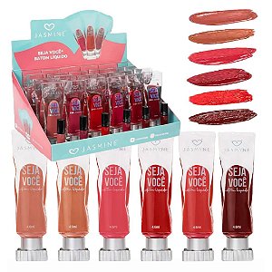 Jasmyne - Batom Liquido Seja Voce JS17009A - 24 Und