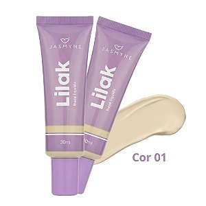 Jasmyne - Base Liquida Cores Claras Lilak JS08022 A - Cor 01