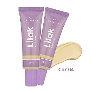 Jasmyne - Base Liquida Cores Claras Lilak JS08022 A - Cor 04