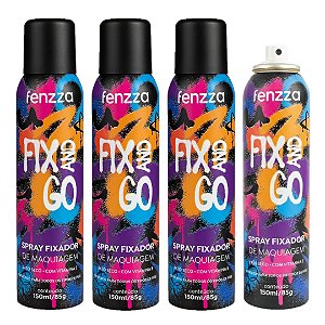 Fenzza - Fixador de Maquiagem Fix and Go FZ53041 - 06 Und