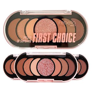 Febella - Paleta de Sombras First Choice PSO30348 C - 06 Und