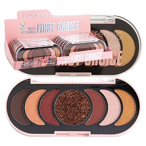 Febella - Paleta de Sombras First Choice PSO30348A  - 12 Und