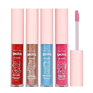 Mia Make - Lip Gloss SMURFS Cintilante 561 - 12 Und