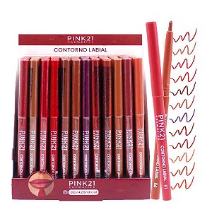 Pink 21 - Lapis Contorno Labial CS5129 - 72 Und