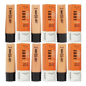 Max Love - Base Liquida c/ FPS Matte Love 56 a 61 - 06 Und