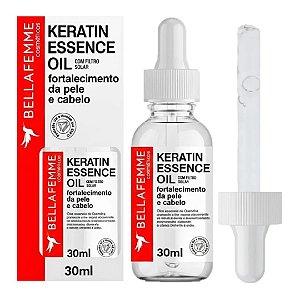 Bella Femme - Óleo Reparador Queratina e Filtro Solar