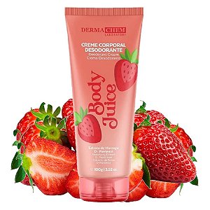 Dermachem - Creme Corporal Morango Body Juice