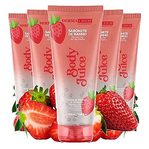 Dermachem - Sabonete de Banho Morango Body Juice - 06 Und