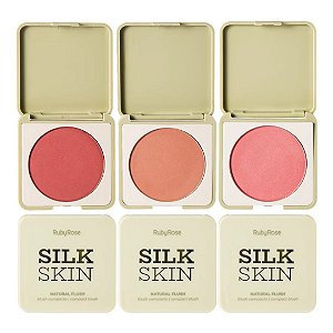 Ruby Rose - Blush Natural Flush Silk Skin T1001 G1 - 6 Und