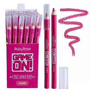 Ruby Rose - Lapis de Olho Game On Load HB24003 - 24 Und
