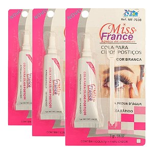 Lua e Neve - Cola para Cilios a Prova Dagua Transparente