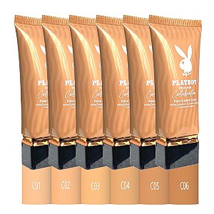 Playboy - Base Facial Celebration Natural Finish - 06 Unid