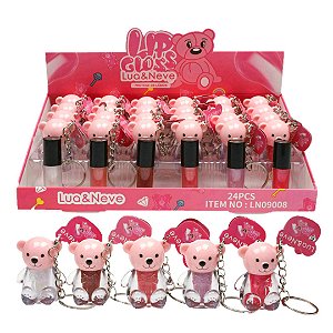 Lua e Neve - Lip Gloss Urso Fofo LN09008 - 06 Und