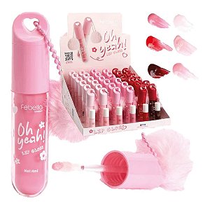 Febella - Gloss Chaveiro Pom Pom Oh Yeah BM40140 - 36 Und