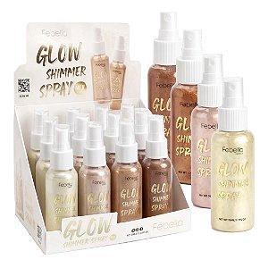 Febella - Iluminador Corporal Glow Shimmer FIX80101 - 12 Und