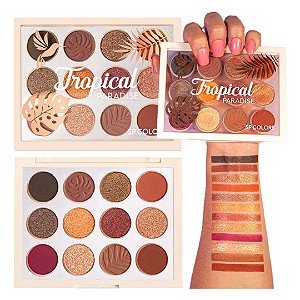 SP Colors - Paleta de Sombras Tropical Paradise SP347
