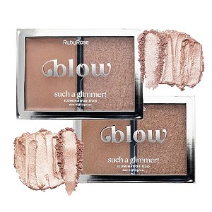Ruby Rose - Iluminador Duo Such a Glimmer Blow HBM705 Kit 2 - 04 Und