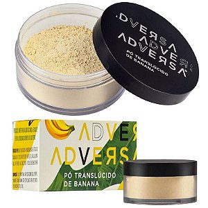 Adversa - Pó Facial Translúcido Banana Vegano AD107 - 6 und