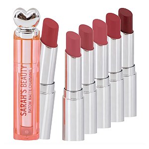 Sarahs Beauty - Batom Matte Charming Sweet Kiss S8221 - 06 Und