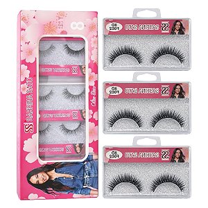 Sabrina Sato - Cilios Postiços 8D F002 SP3172 - 10 Pares