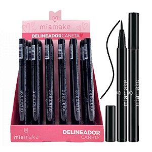 Mia Make - Delineador Preto em Caneta 319 - 24 Und